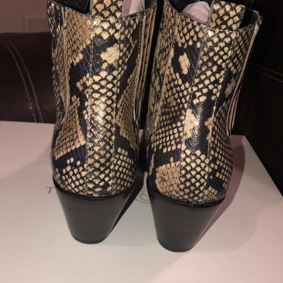 Treasure & Bond Snake Faux Leather Bootie - Picture 6 of 7